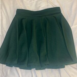 Green Mini Skirt